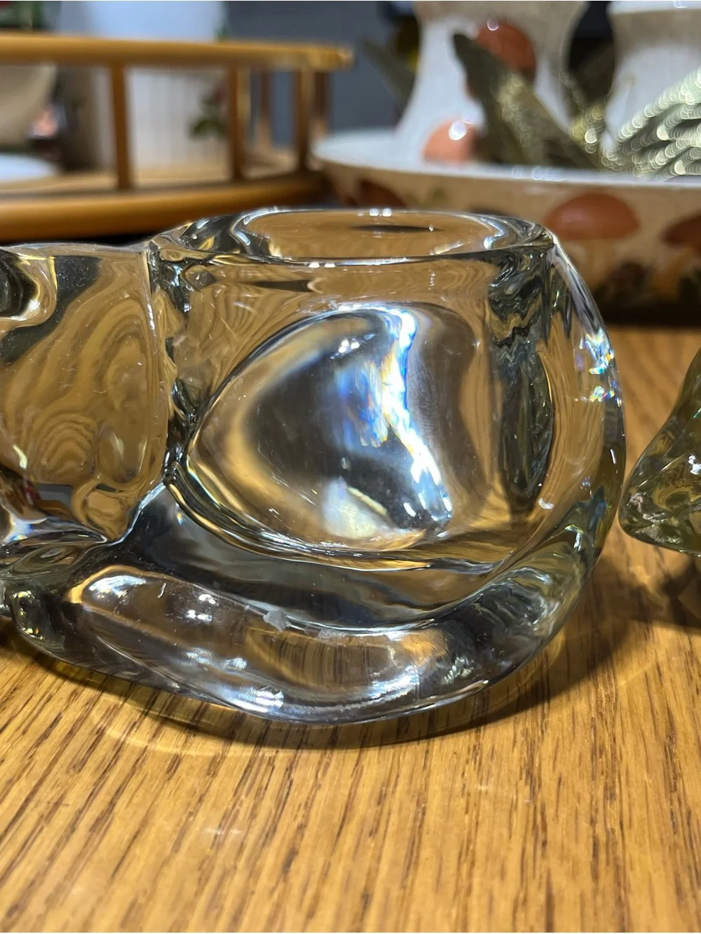 Vintage Smoke Glass Votive Holders - Set of 3